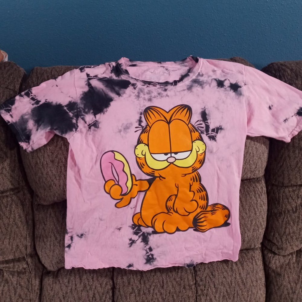 Women's Garfield Tye Dye Shirt